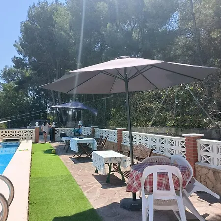 Quiet Forest House With A Super Large Swimming Pool, Good View, Facing North, Very Cool Llíria Exterior photo